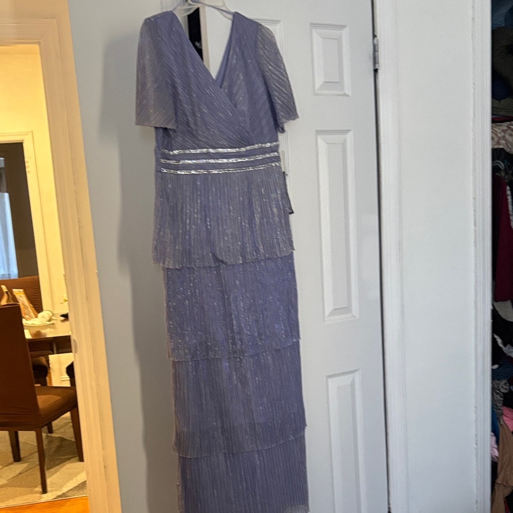 Elegant Purple Evening Dress
